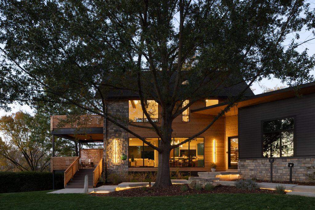 The Bower, a custom home in Louisville by Eldridge Company.