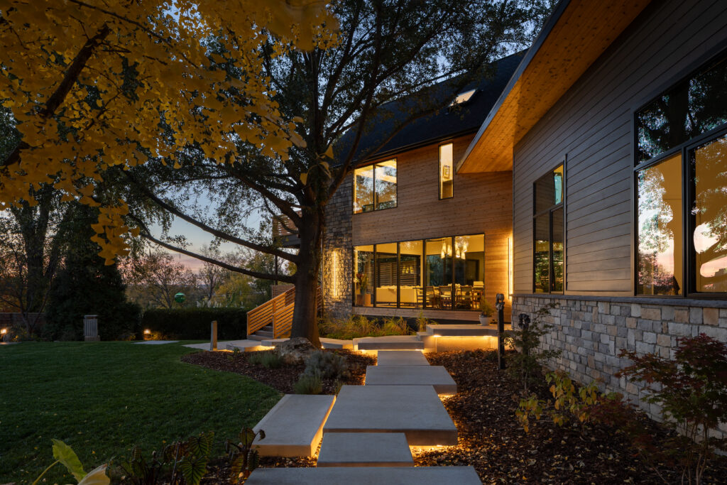Custom built home called the Bower by Eldridge Company.