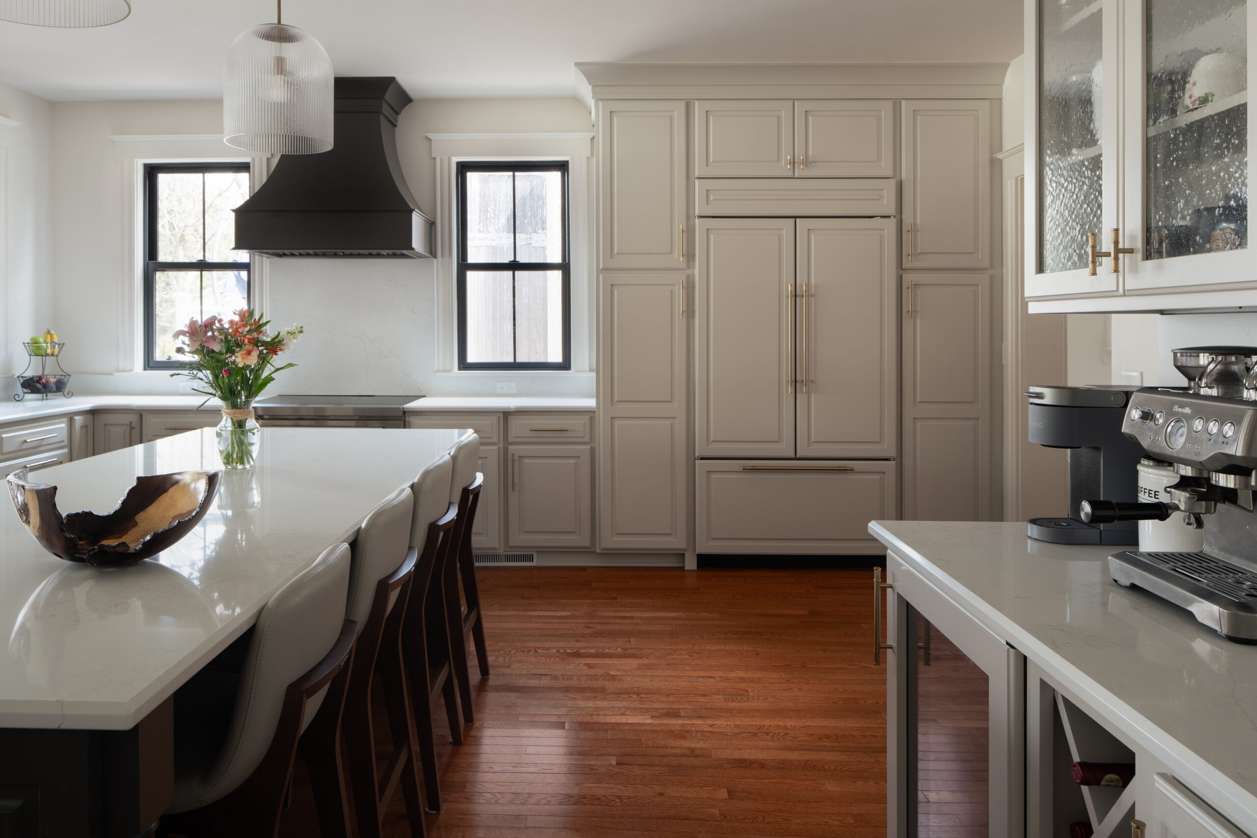 Modern kitchen renovation in Louisville
