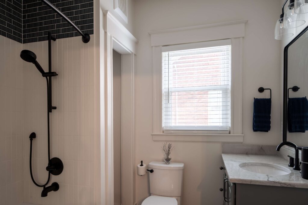 renovated bathroom for Louisville family